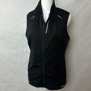 Smartwool Sleek Running Vest - Women's Medium - Black Tech Vest Active
